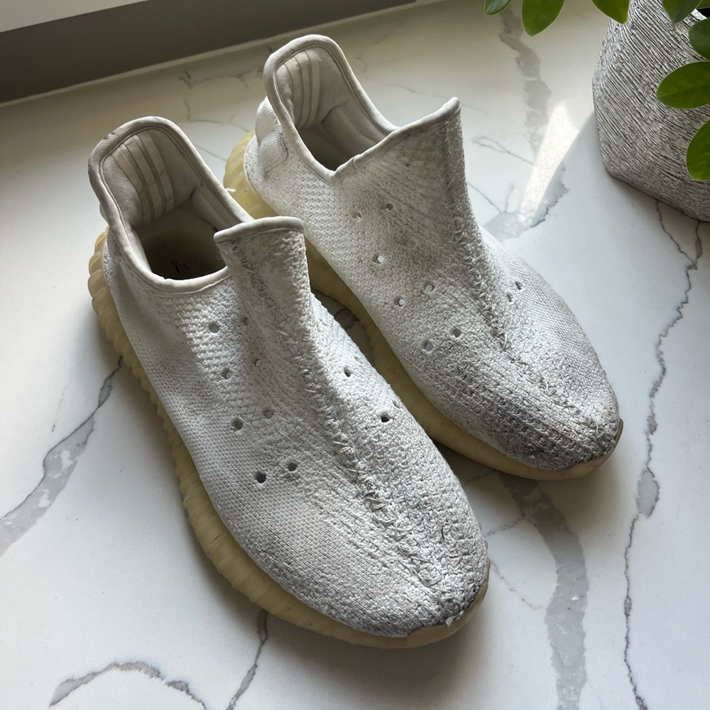 White Yeezys